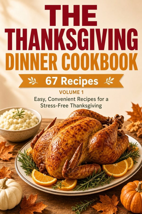 Cover of The Thanksgiving Dinner Cookbook, Volume 1